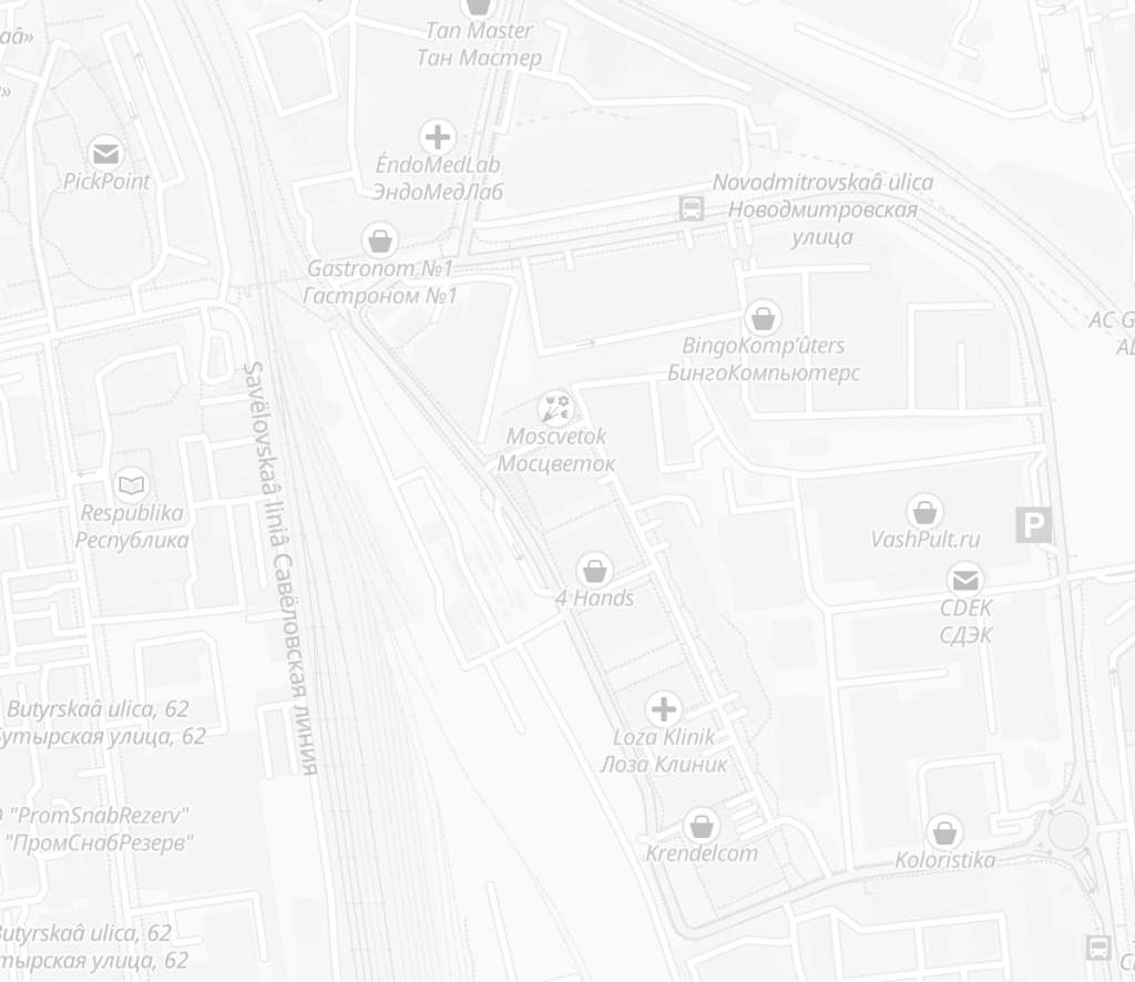 Карта: ул. Новодмитровская 2к1