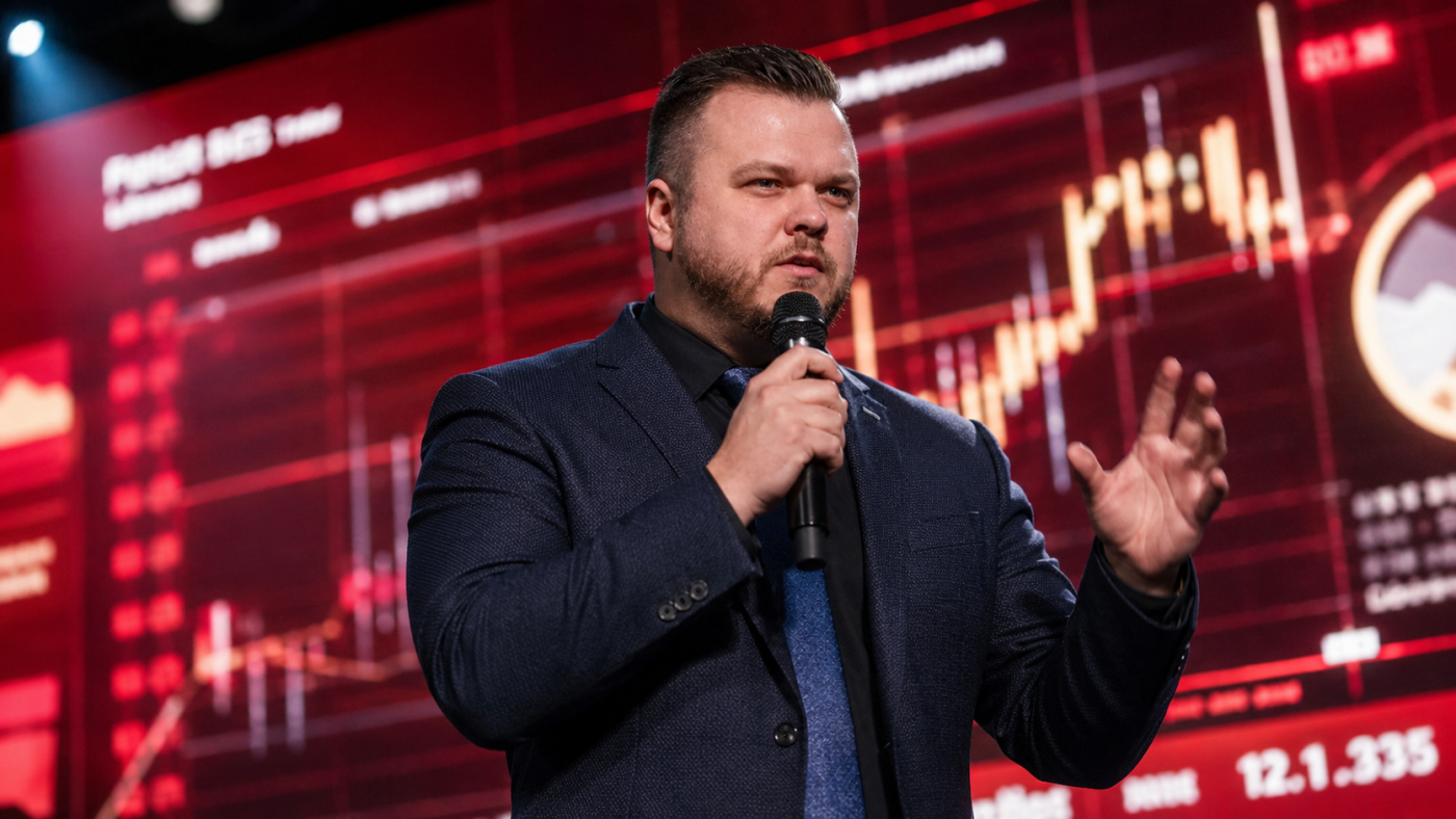 Владимир Кривов на сцене